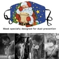 thumbnail image 1 of Langgg Christmas Themed Face Mask Dustproof Breathable Printing Mask with Elastic Ear Band Type 8, 1 of 7