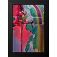 thumbnail image 2 of Mahan, Kathy 13x18 Black Modern Framed Museum Art Print Titled - Layers of Color I, 2 of 5