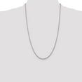 thumbnail image 5 of Solid 10k White Gold 3mm Diamond Cut Quadruple Rope Chain - 22", 5 of 8