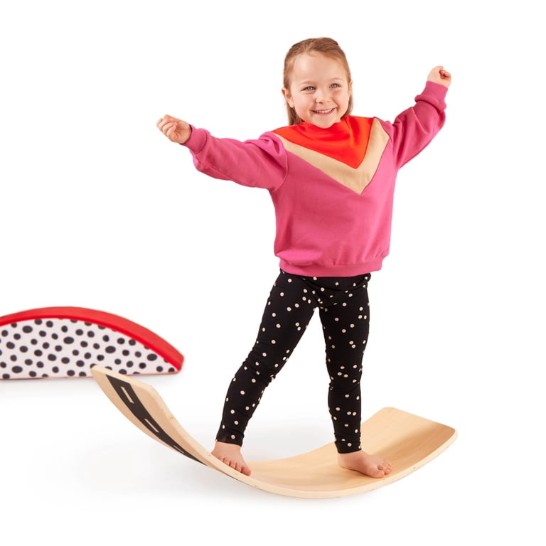 Battat Rock & Balance Wooden Board, Kids Climbing Toy photo 1