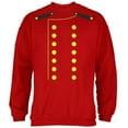 thumbnail image 1 of Halloween Hotel Bellhop Costume Red Adult Sweatshirt, 1 of 1