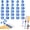 30-Blue, variant on Numbered Pencil Toppers, Reusable Classroom Pencil Toppers for Teachers Students Colorful Pencil Labels for Supply Stations and Classroom Organization Available in 1-30, 1-50 Sets (30-Red)