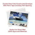 thumbnail image 5 of EnvyPak Clear Booklet Envelope - Permanent Peel and Seal Closure Holds 6" x 9" Insert - Box of 100 - Made in USA, 5 of 7