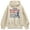 CREAM, variant on Forrest Gump - Forrests Running Club Oversized Fleece Hoodie Sweatshirt