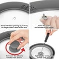 thumbnail image 6 of LORESO Universal Pot Pan Lid Handle Replacement, Pack of two- Silicone Heat Resistant and Non-Slip Lid Handles for Pots Pans, 6 of 6