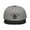 Black / Gray / Gray, variant on Snapback Hat