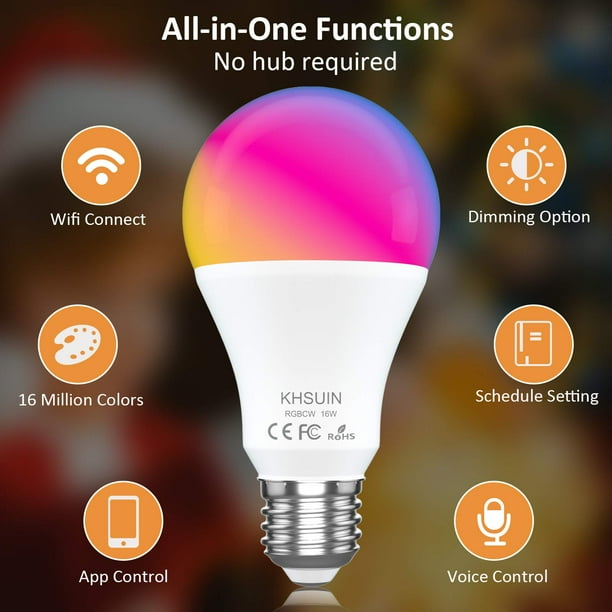 Khsuin sale smart bulbs