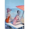 thumbnail image 3 of Beach Elegance Painting Print on Wrapped Canvas, 3 of 5