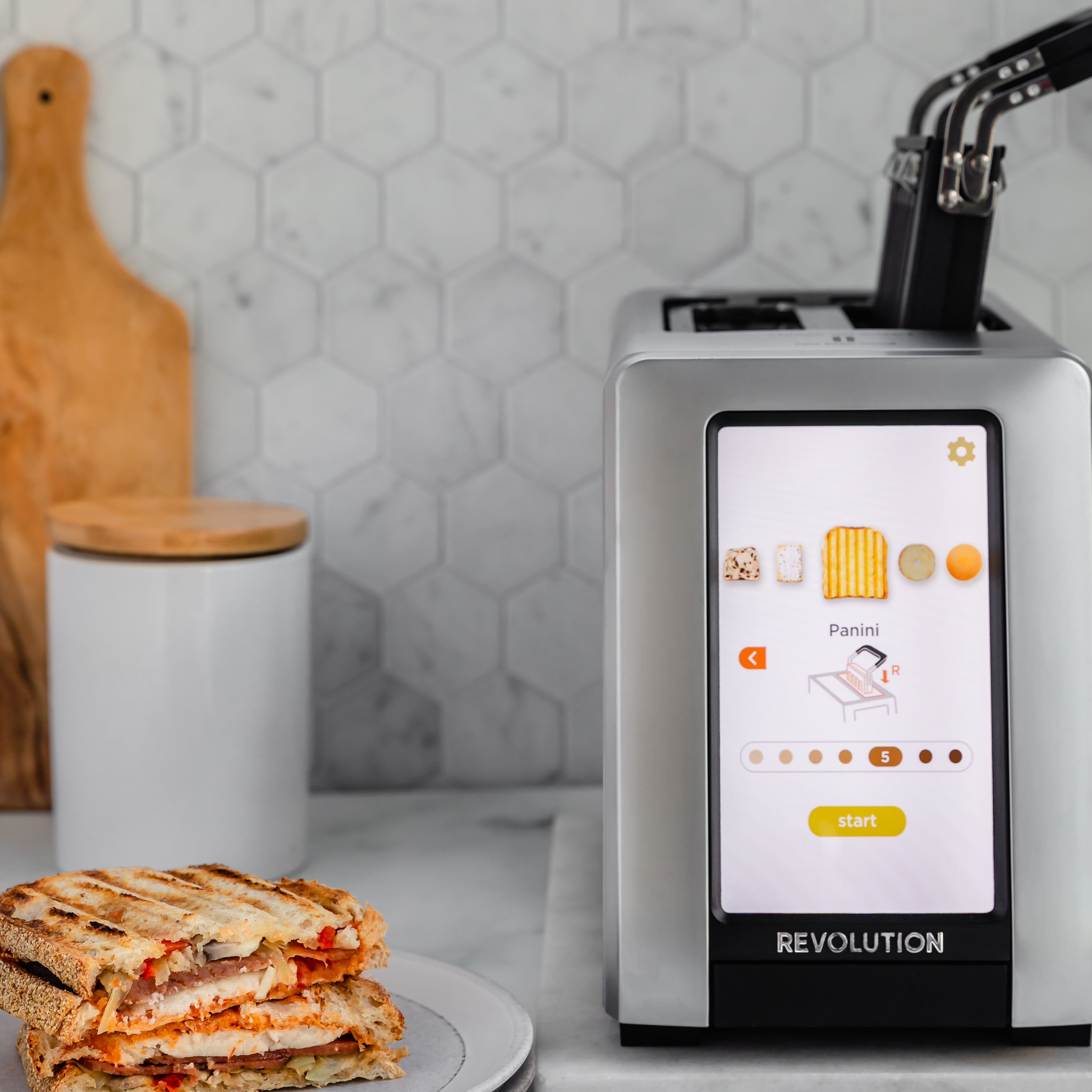 Revolution Cooking Panini Press For InstaGLO Toasters - ACCP