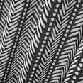 thumbnail image 2 of Mainstays Black HerringbOne Printed 72" x 72" Faux Linen Shower Curtain, 2 of 6