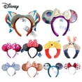 thumbnail image 2 of Diadema con orejas de animales de dibujos animados de Disney para adultos y niños, disfraz de felpa para fiesta de vacaciones, parque de atracciones, regalo de Navidad, 2 of 4