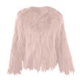 thumbnail image 4 of Puntoco Chaqueta De Mujer Chaqueta De Moda con Cuello Redondo Largo Y Cálido De Imitación para Mujer Liquidación Navideña Puntoco Puntoco-87, 4 of 5