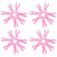thumbnail image 1 of HONITANO 100Pcs Cancer Awareness Accessories Pink Polyester Ribbons for Fundraising and Support, 1 of 6
