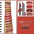 thumbnail image 2 of PHOER 13 Colors Lip Liner Set Lasting Matt Smooth Pencil for Lip Contour Lipline, 2 of 5