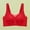 Red, variant on Sports Bras for Women Large Bust Full Coverage Supportive Correction Anti Sagging Bra Wireless Bras
