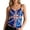 Blue, variant on Womens Tank Tops 2026 Sleeveless Sequin Jack Tank Top Slim Fit Stretch Camisole For Party Celebration Clothes Fashion