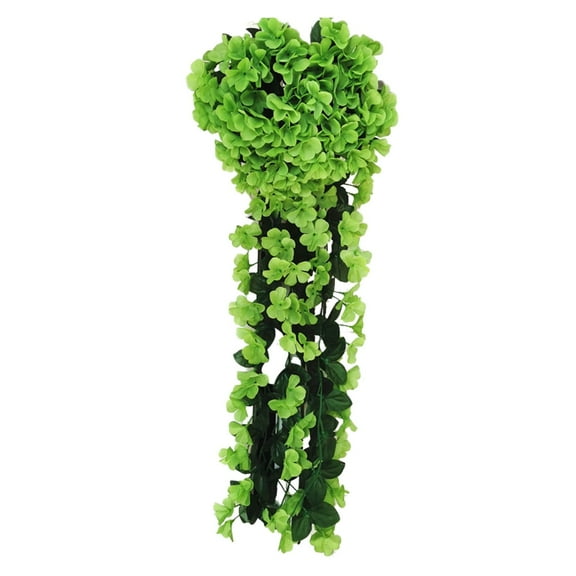 Tkrady Artificial Violet Flower Decoration Rattan Wall Hanging Balcony Hanging Orchid Hanging Flower Silk Flower Vine