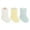 Yellow, variant on Bnwani Kids Cotton Cotton Socks Toddler Fashion Crew Socks Yellow