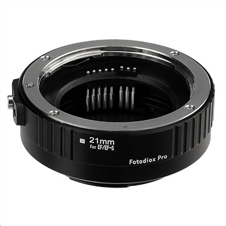 Fotodiox Pro Auto Macro Extension Tube, 21mm Section - for Canon EOS EF/EF-s Lenses for Extreme (Best Lens To Use With Extension Tubes)