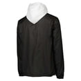thumbnail image 3 of Men's Black Juventus Full-Zip Windbreaker, 3 of 3