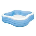 thumbnail image 1 of Intex Swim Center 90in x 90in x 2in Inflatable Play Kids Backyard Swimming Pool, 1 of 6