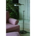 thumbnail image 2 of House of Troy Coach Adjustable Antique Silver Pharmacy Floor Lamps, 2 of 2