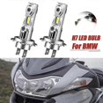 thumbnail image 1 of 1pcs Motorcycle 60w White 12000lm H7 Led Headlight Bulbs For Bmw R1200gs 2004-2018 R1200rs 2015-2019 R1200rt 2005-2013, 1 of 5