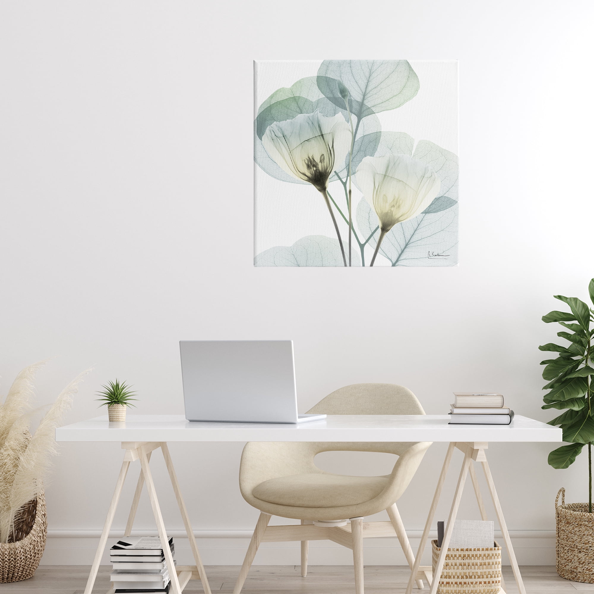 Stupell Industries Divine Fate Flower Leaves Canvas Wall Art, design by Albert Koetsier