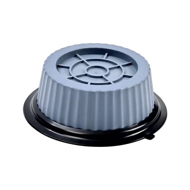 Tapis de Protection pour Machine à Laver Gris Anti-Vibration pour Appareils Réfrigérateur Base Tambour Absorbant les Chocs Antidérapant Ensemble de 4