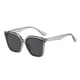 thumbnail image 1 of Polarized Sunglasses, Matte Sunglasses, Lightweight and Durable, UV Protection for Driving, Fishing, Hiking and Golf (Gray), 1 of 4