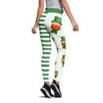 thumbnail image 4 of Leggings de talle alto para mujer Medias con control de barriga para mujer Medias con estampado del día de San Patricio Pantalones de yoga para entrenamiento Fridja  nalpqowj16365, 4 of 9
