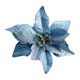 thumbnail image 1 of TQEHS Accesorio de guirnalda para árbol de Navidad, 15 cm, borde dorado, simulación de flores pequeñas F N3G4, 1 of 6