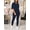 Deep Blue, variant on Women 2 Piece Outfits Summer Sweatsuits Drop Shoulder Tracksuits Biker Short Workout Jogger Sets Deep Blue