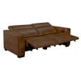 thumbnail image 6 of Riseholme Reclining Sofa with Barista Brown Legs in Contemporary Tan Leather, 6 of 11