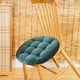 thumbnail image 5 of Cojín de pana para silla 40x40cm con espuma viscoelástica - Amortiguador suave de color sólido para comedor, cocina, patio - Rojo, Verde, Azul, Gris, Amarillo, 5 of 8