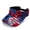 American Flag Floral Print, variant on Sunset Palm Tree Print Sports Sun Visor Cap for Women, Polyester Fabric Adjustable Breathable Sports Sun Visor Hat for Running Jogging Golf