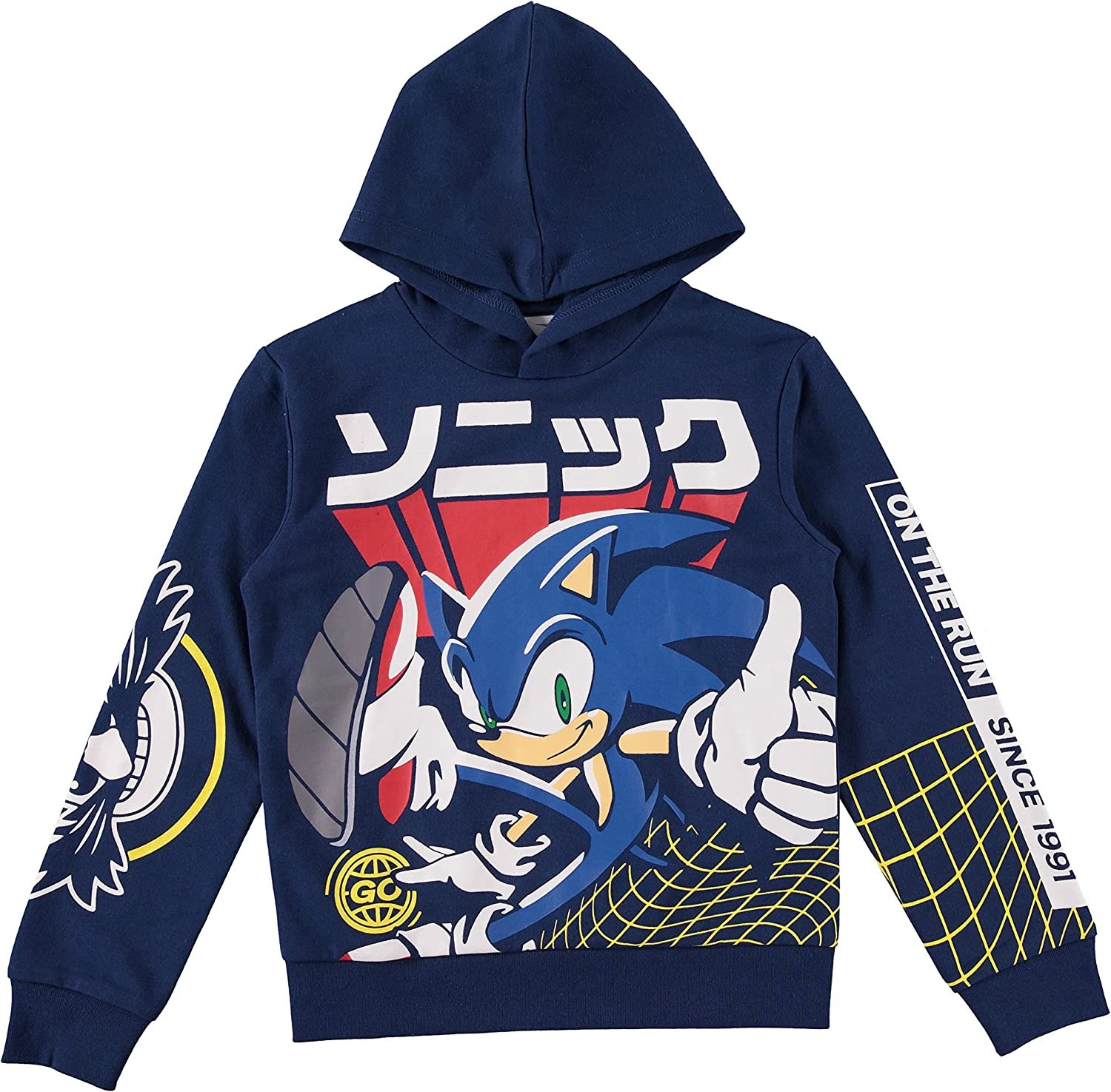 Boys Sonic the Hedgehog Graphic Hoodie and Jogger Pants 2-Piece Outfit ...