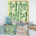 thumbnail image 3 of Designart 'The Forest of Bamboo Branches I' Tropical Framed Art Print, 3 of 4