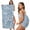 Blue, variant on Beach Towel Backpack, Navy Blue Coral Coastal 2 in 1 Soft Absorbent Beach Blanket Travel Towels for Pool Swim Gym Picnic Camping, Ocean Nautical Seaside Beach Portable Drawstring Bag 27.6x55 Inch
