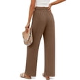thumbnail image 3 of Fantaslook Womens Pants Casual Boho Palazzo Pants Wide Leg Lounge Pants Trousers with Pocket, 3 of 8