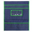 thumbnail image 3 of Muka Durable Denim School Chair Back Organizer Seat Storage Pocket, 3 of 4