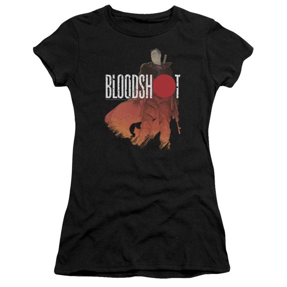 Bloodshot - Taking Aim - Juniors Teen Girls Cap Sleeve Shirt - Medium