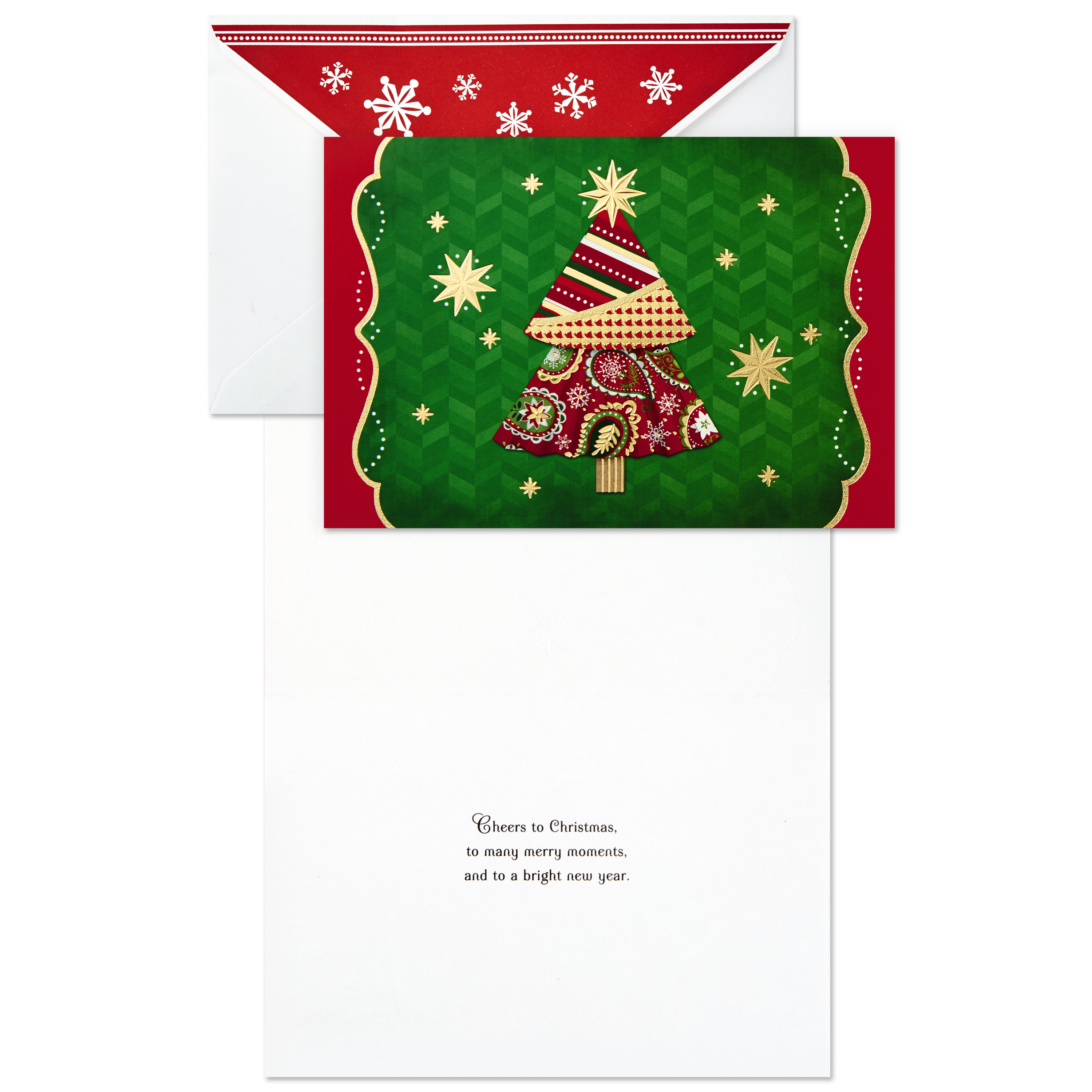 Hallmark Christmas Boxed Greeting Card Assortment, Snowman and Christmas Tree (40 Cards with Envelopes and Gold Seals) - image 4 of 7