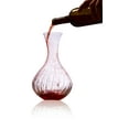 thumbnail image 7 of Bezrat Wine Decanter and Aerator with a Wide Base for Vivid Aerating. Liquor Whiskey and Wine Decanter Lead-free Crystal Glass Red Wine Carafe pourer Wine Gift Wine, 7 of 7