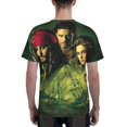 thumbnail image 3 of Pirates Of The Caribbean T Shirt 3d Printed Crewneck Graphic Short Sleeve Tees For Mens, 3 of 8