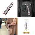 thumbnail image 4 of FOR U DESIGNS Skull Rose Print 10 Pcs Car Accessories Set Breathable Front Rear Seat Covers Car Air Vent Storage Bag Auto Garbage Can Steering Wheel Cover Coaster Keychain Fits for SUV Van Truck, 4 of 7