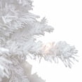thumbnail image 6 of Northlight Pre-Lit Flocked Spruce Artificial Christmas Tree, 6 of 6
