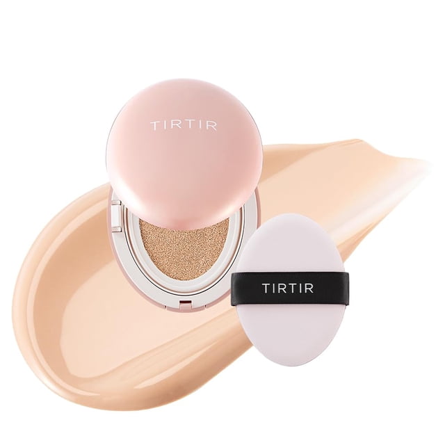 Cushion Foundation TIRTIR Mask Fit All Cover, rosa, 18 ml