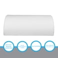 thumbnail image 3 of SSWBasics Half Moon White Faux Leather Bracelet Holder - Elegant Bracelet Holder Display - Premium Bracelet Display Stand  8 1/4"L x 5"W x 2 1/2"H, 3 of 7