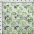 thumbnail image 4 of oneOone Cotton Poplin Light Green Fabric Tropical Sewing Fabric By The Yard Printed Diy Clothing Sewing Supplies 42 Inch Wide, 4 of 4